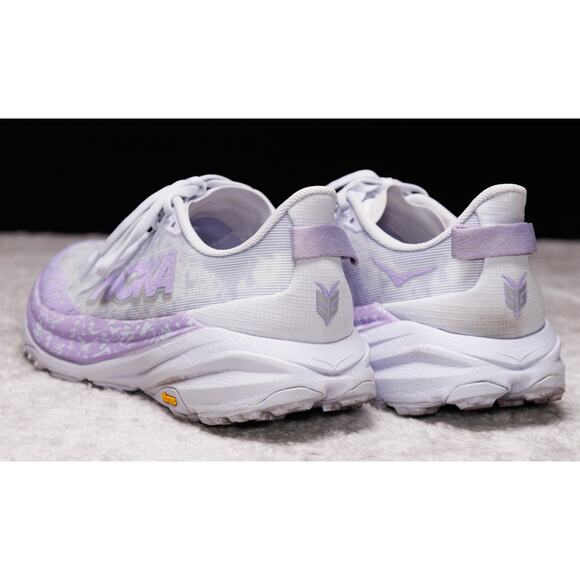 Hoka One One Speedgoat 6 Purple Starlight Glow Trail Running Shoes Womens 9.5 - Picture 10 of 16